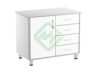 Стол-тумба лабораторный АСК СТ.02.02 Стандарт Плюс (разборный)