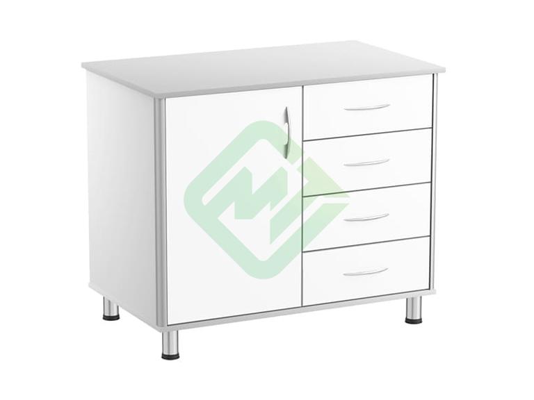 Стол-тумба лабораторный АСК СТ.02.02 Стандарт Плюс (разборный)