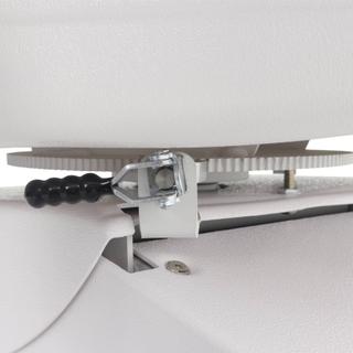 Педикюрное кресло электрическое 3 мотора Med-Mos ММКП-3/ КО-195DP00 с РУ БЕЛЫЙ с ножными педалями