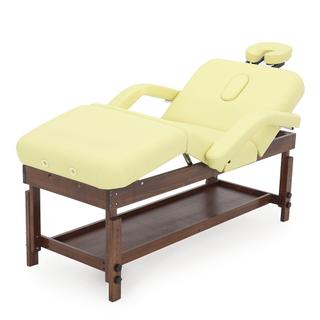 Массажный стационарный мягкий стол FIX-0A (SW4.31.10), кремовый