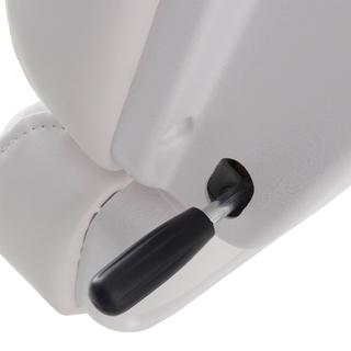 Педикюрное кресло электрическое 3 мотора Med-Mos ММКП-3/ КО-195DP00 с РУ БЕЛЫЙ с ножными педалями