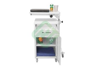 Тумба медицинская металлическая Промет МД ТП-9 (с поворотным столиком)