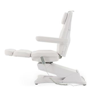 Косметологическое кресло электрическое 4 мотора Med-Mos ММКК-4/ КО184DP-00 с РУ белый