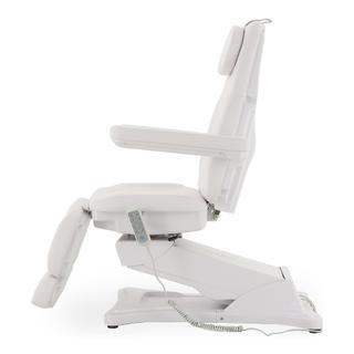 Косметологическое кресло электрическое 4 мотора Med-Mos ММКК-4/ КО184DP-00 с РУ белый